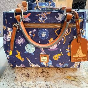 Walt Disney World 50th Anniversary Dooney and Bourke Satchel Crossbody NWOT WDW
